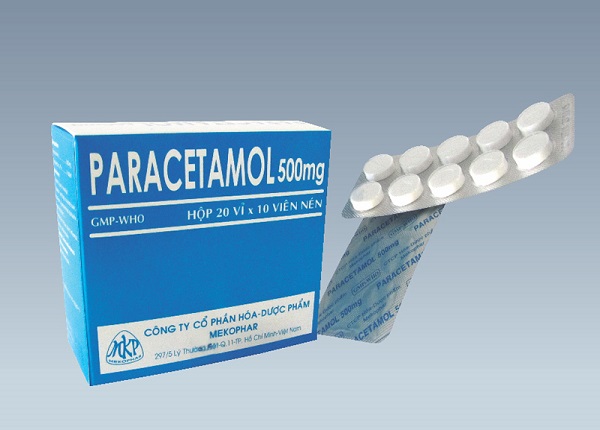 Thuốc paracetamol hiện được sử dụng rộng rãi trên thị trường 