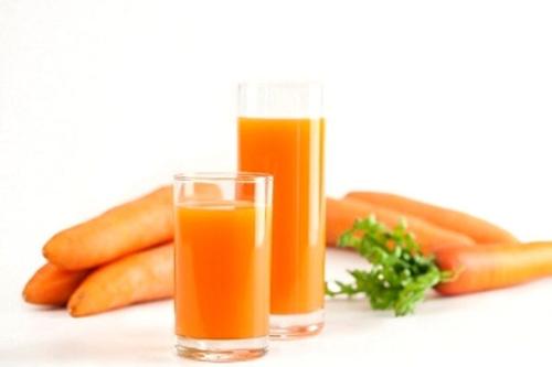 Nước cà rốt giúp đào thải các độc tố trong gan