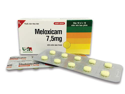 Meloxicam có tác dụng giảm đau chống viêm